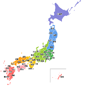 日本地図